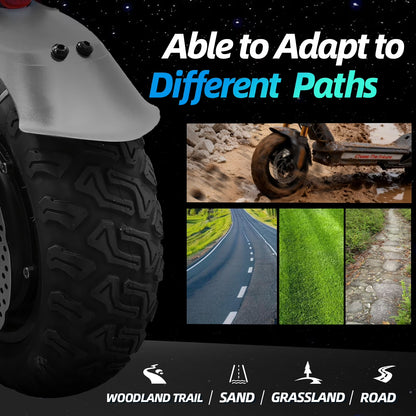 Electric Scooter Adult with 1200W Motor Folding E-Scooter, 50 Mile Range, 10.5" off Road Tires，Max Limited 31Mph，Fingerprint Unlock and App Controller
