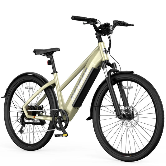 Electric Bike, Peak 750W, 27.5" Step-Thru Cruiser E Mountain Bike for Adults, 48V/15AH UL2849, APP Control